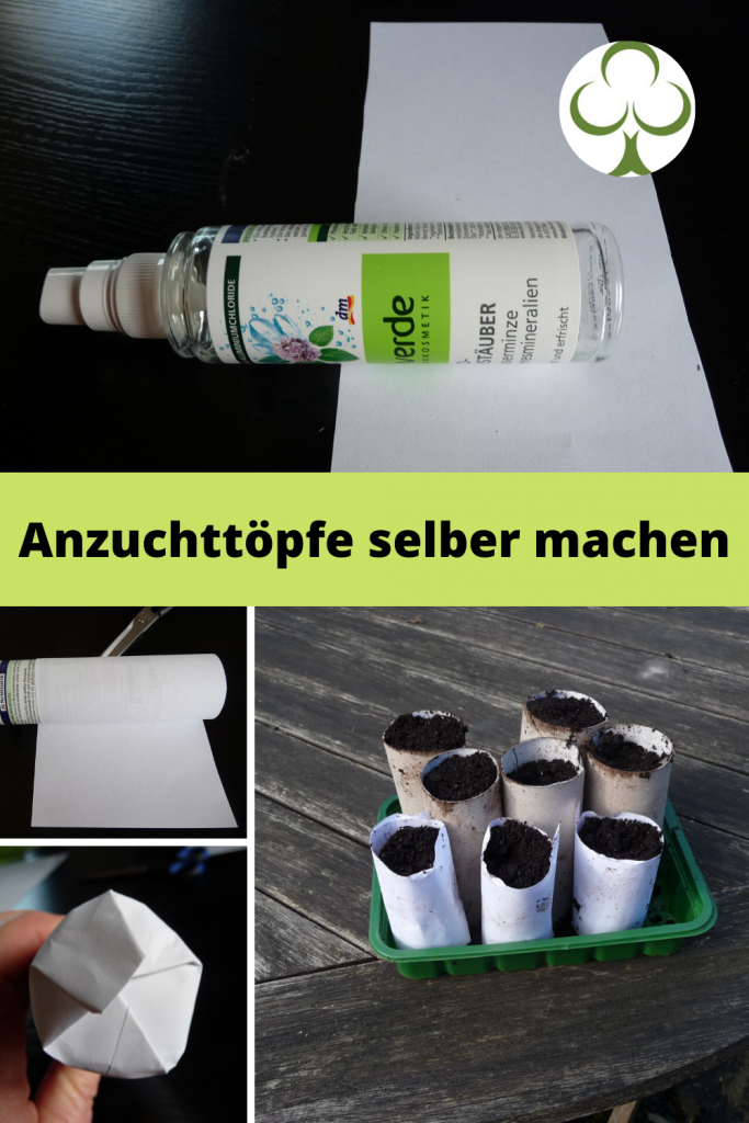 Anzuchttöpfe selber machen