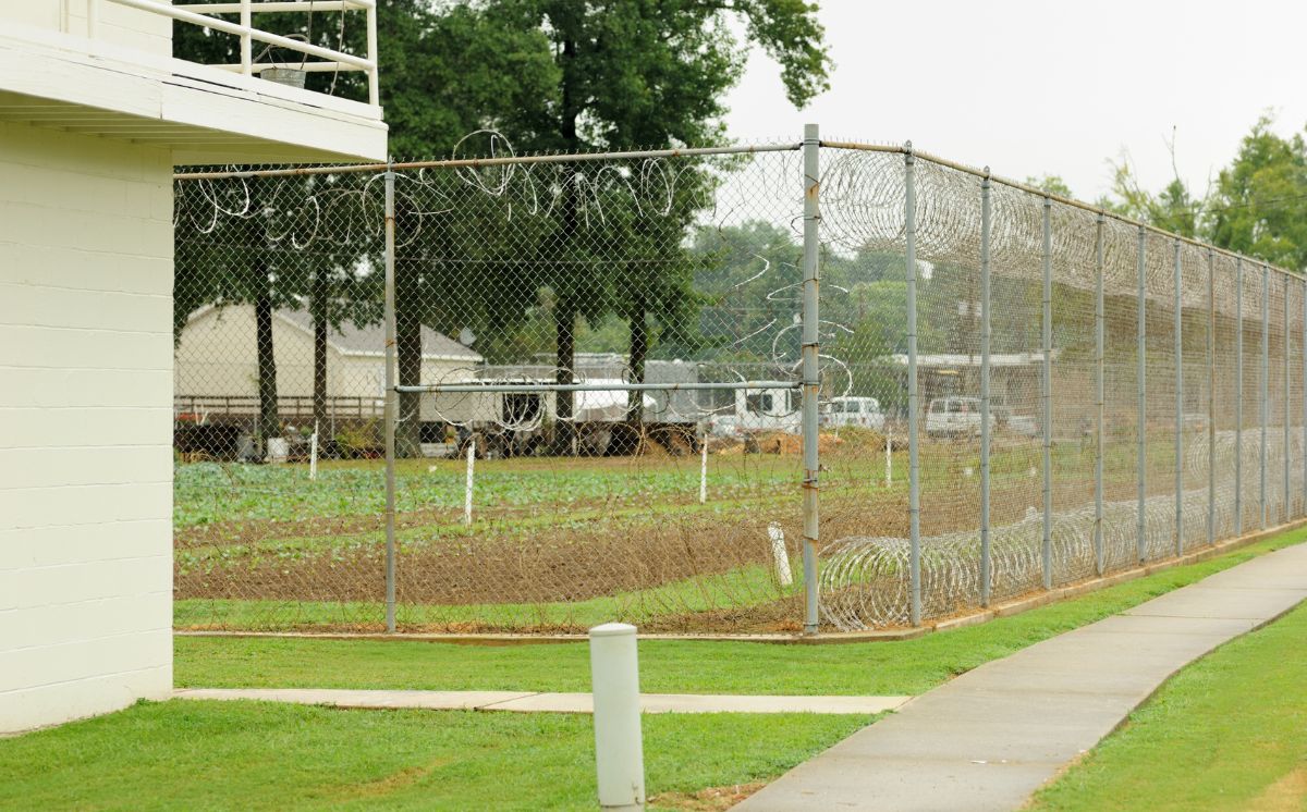 Gemüsegarten im Gefängnis