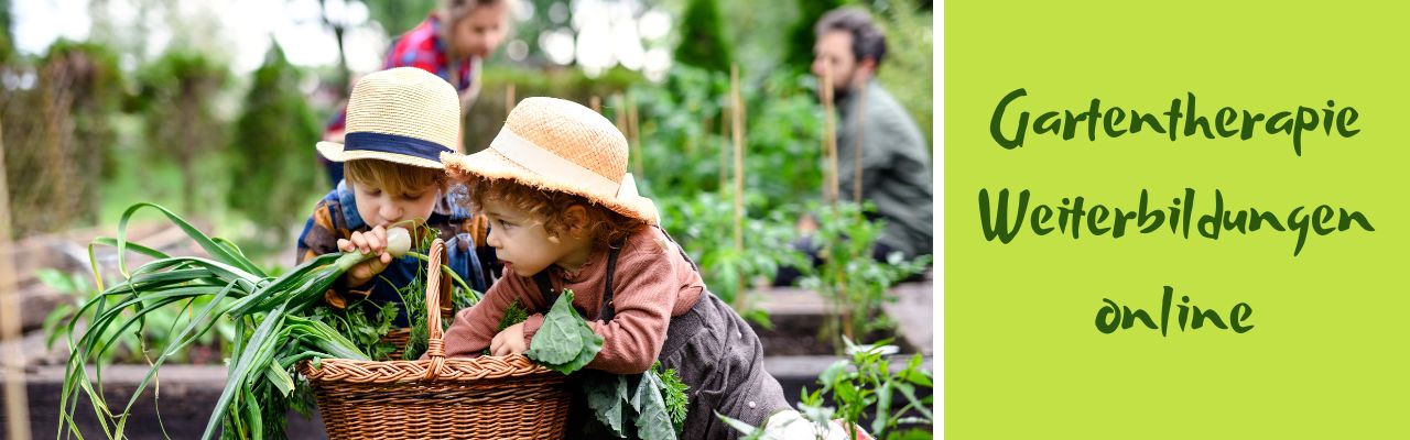 Gartentherapie Weiterbildungen online