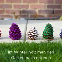 Im Winter holt man den Garten nach drinnen