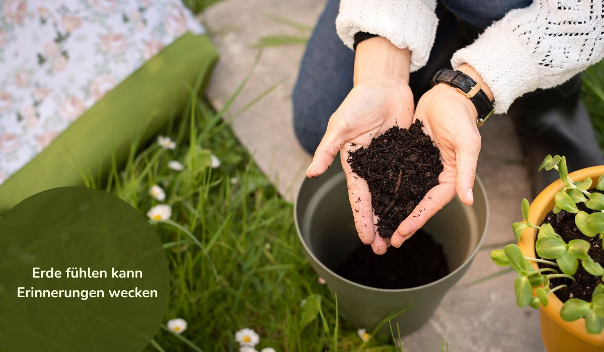 Erde fühlen - Gartenarbeit mit Senioren